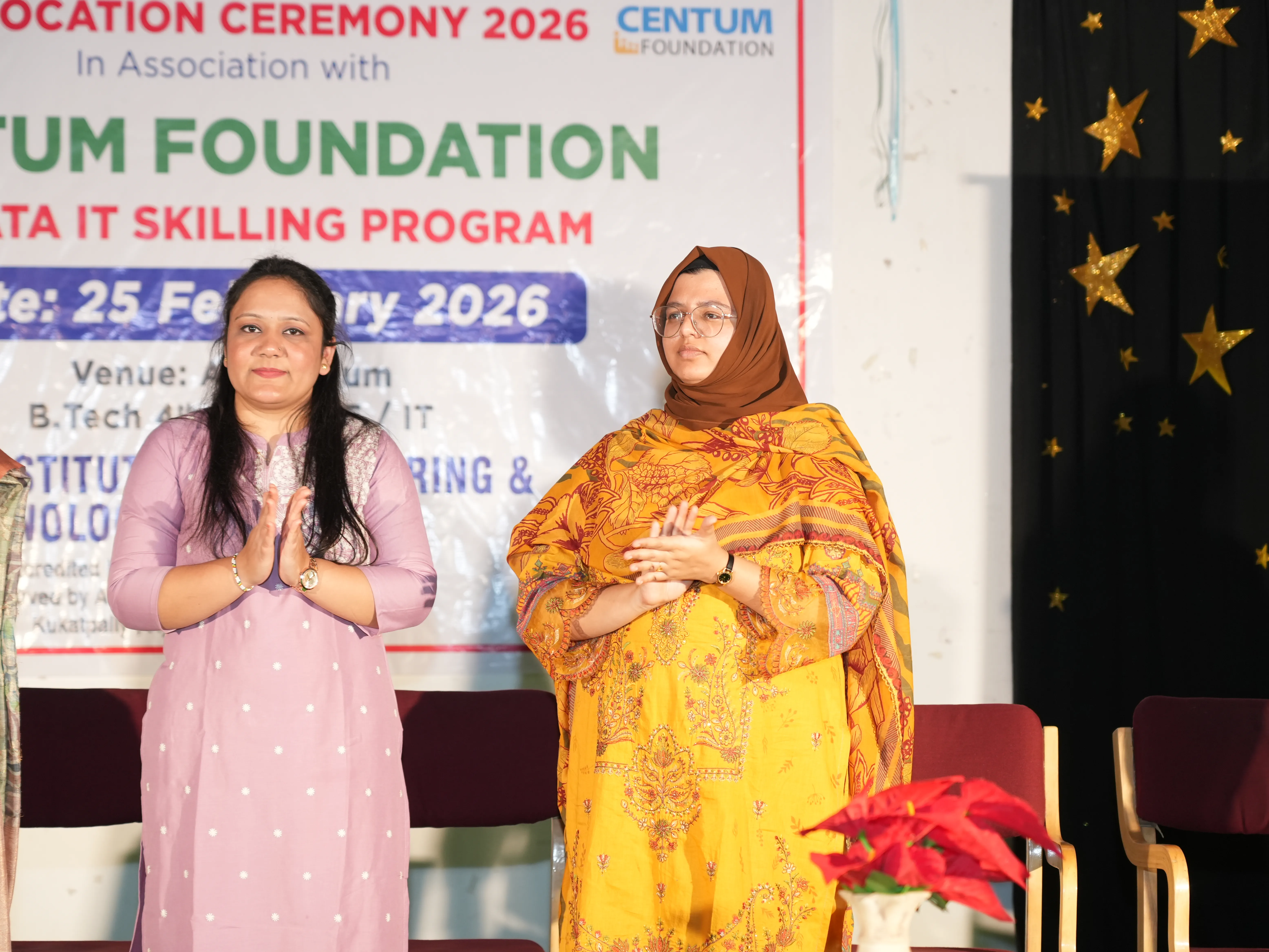 Convocation Ceremony of Sonata CSR through Centrum foundation for 4 th year students - RITW